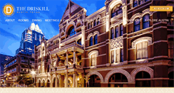 Desktop Screenshot of driskillhotel.com